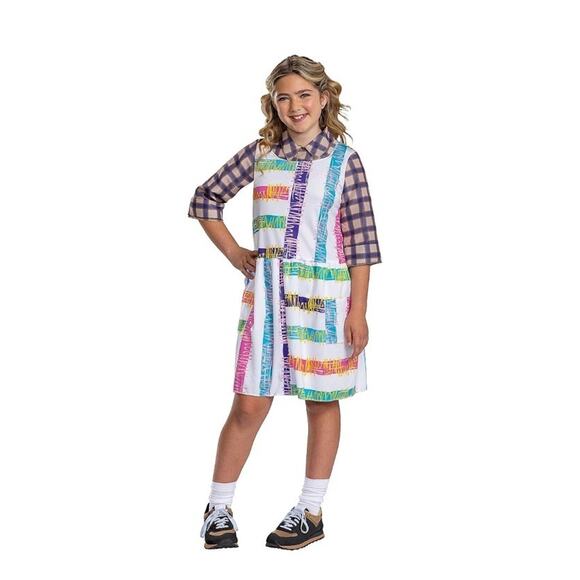 Disguise Licensed Stranger Things Eleven S4 Look Tween Classic Costume 124519 - Picture 3 of 11